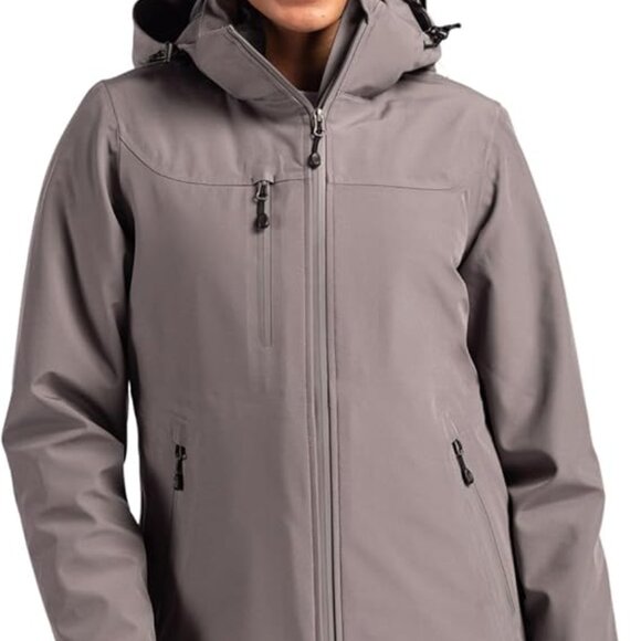 New Clique Cornice 3-in-1 Waterproof Parka + Inner Layer Full Zip Women's Medium - Picture 1 of 5